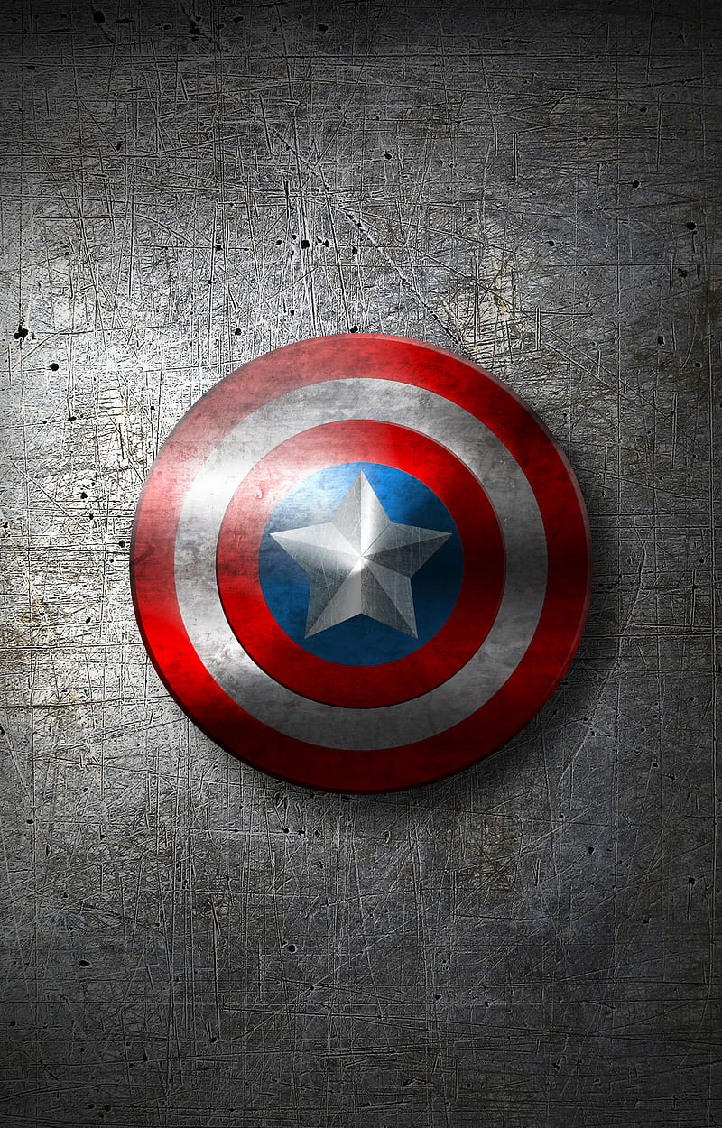 Captain America, logo, sheild, HD phone wallpaper | Peakpx