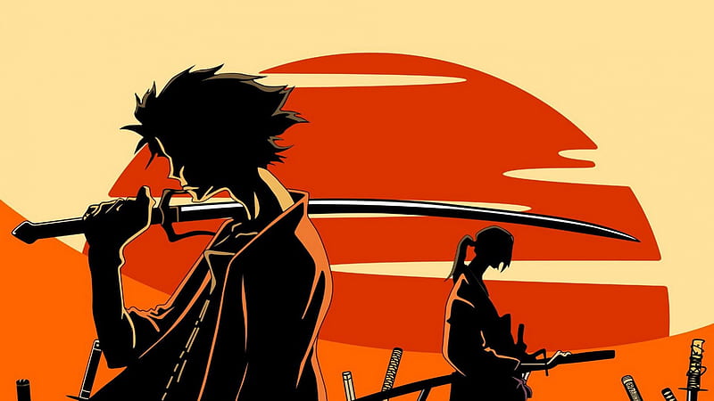 Samurai-Champloo, Samurai, Champloo, sword, anime, HD wallpaper