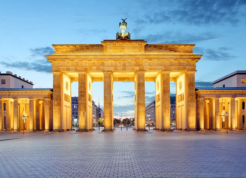 Berlin, Monuments, Statue, Germany, , Brandenburg Gate, HD wallpaper