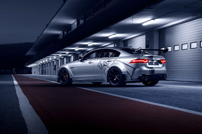 2018 Jaguar XE SV Project 8, Sedan, Supercharged, V8, car, HD wallpaper