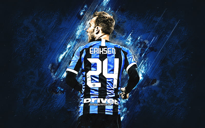 Christian Eriksen, Inter Milan, FC Internazionale, Serie A, Danish soccer player, attacking midfielder, Italy, football, HD wallpaper