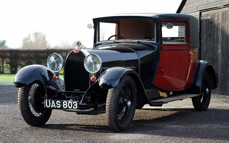1929 Bugatti Type 44 Grand Sport, bugatti, 1929, Type 44, car, auto, Grand Sport, classic, vintage, HD wallpaper