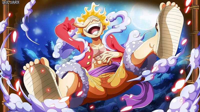 Anime, One Piece, Monkey D Luffy, Gear 5 (One Piece), HD wallpaper