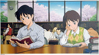 Wallpaper Romantic, Profile View, Anime Couple, Animal Ears -  Resolution:4661x3150 - Wallpx