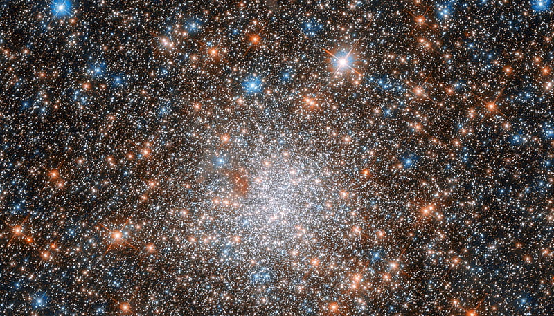 NGC 1898 Globular Cluster in the Large Magellanic Cloud, stars, cool, galaxy, space, fun, HD wallpaper