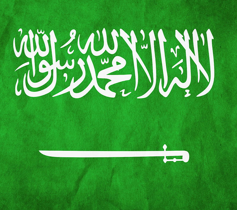 Saudi flag, arabia, middle east, HD wallpaper