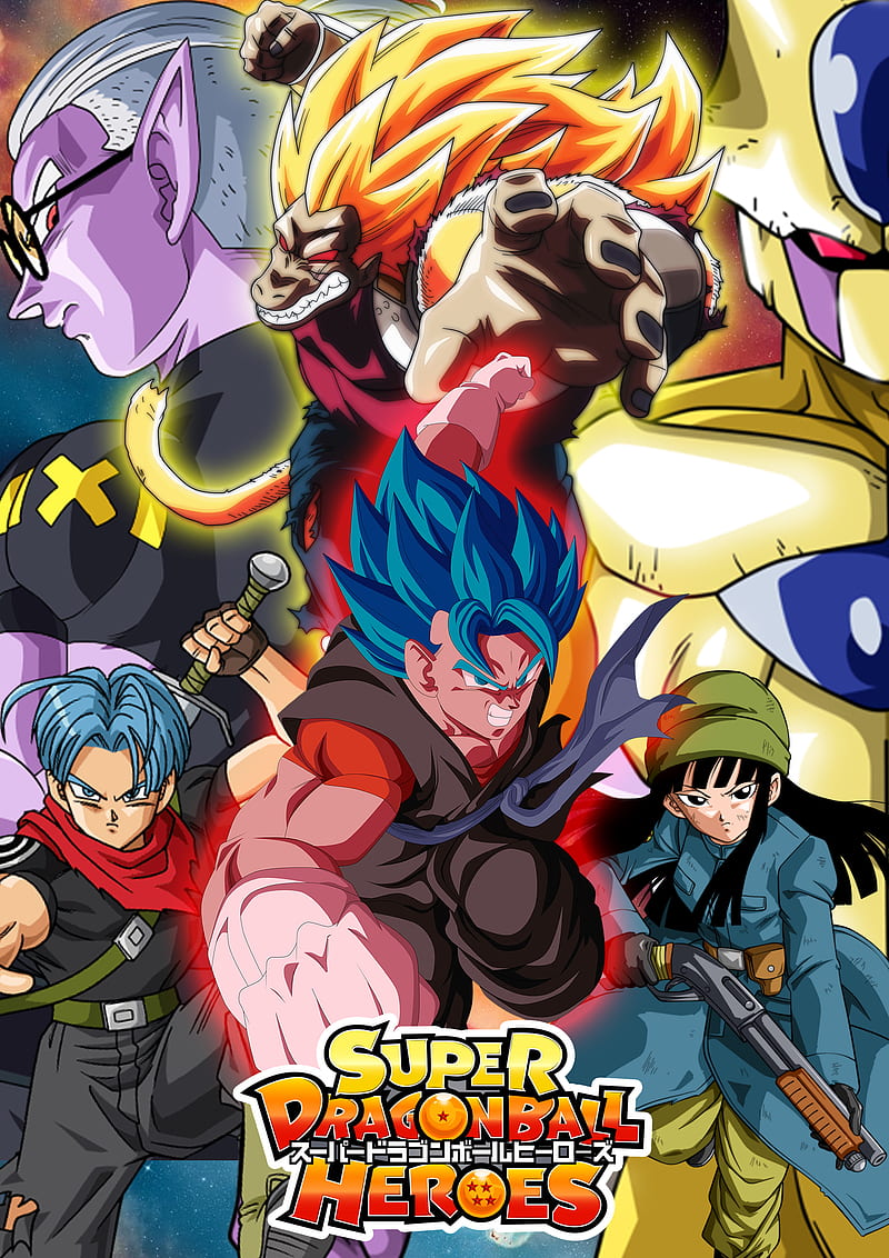 Dragon ball hero, anime, goku, movie, za, HD phone wallpaper | Peakpx