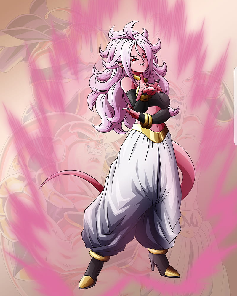 Android 21, anime, ball, dragon, figtherz, game, HD phone wallpaper