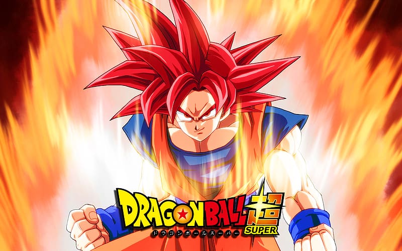 Anime, Dragon Ball, Goku, Super Saiyan God, Dragon Ball Super, HD wallpaper  | Peakpx