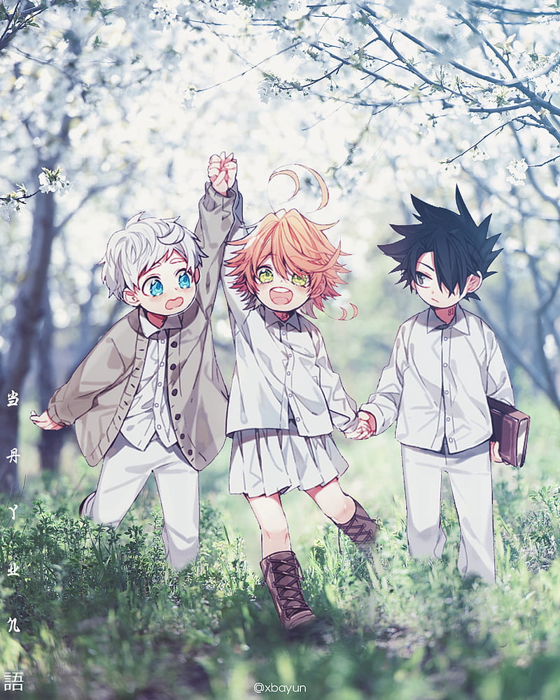 The Promised Neverland: Emma, Norman & Ray by Azone International 