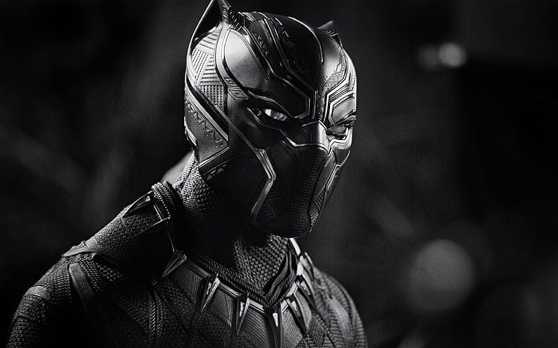 Black Panther, 2018, Chadwick Aaron Boseman, poster, new movies, HD wallpaper
