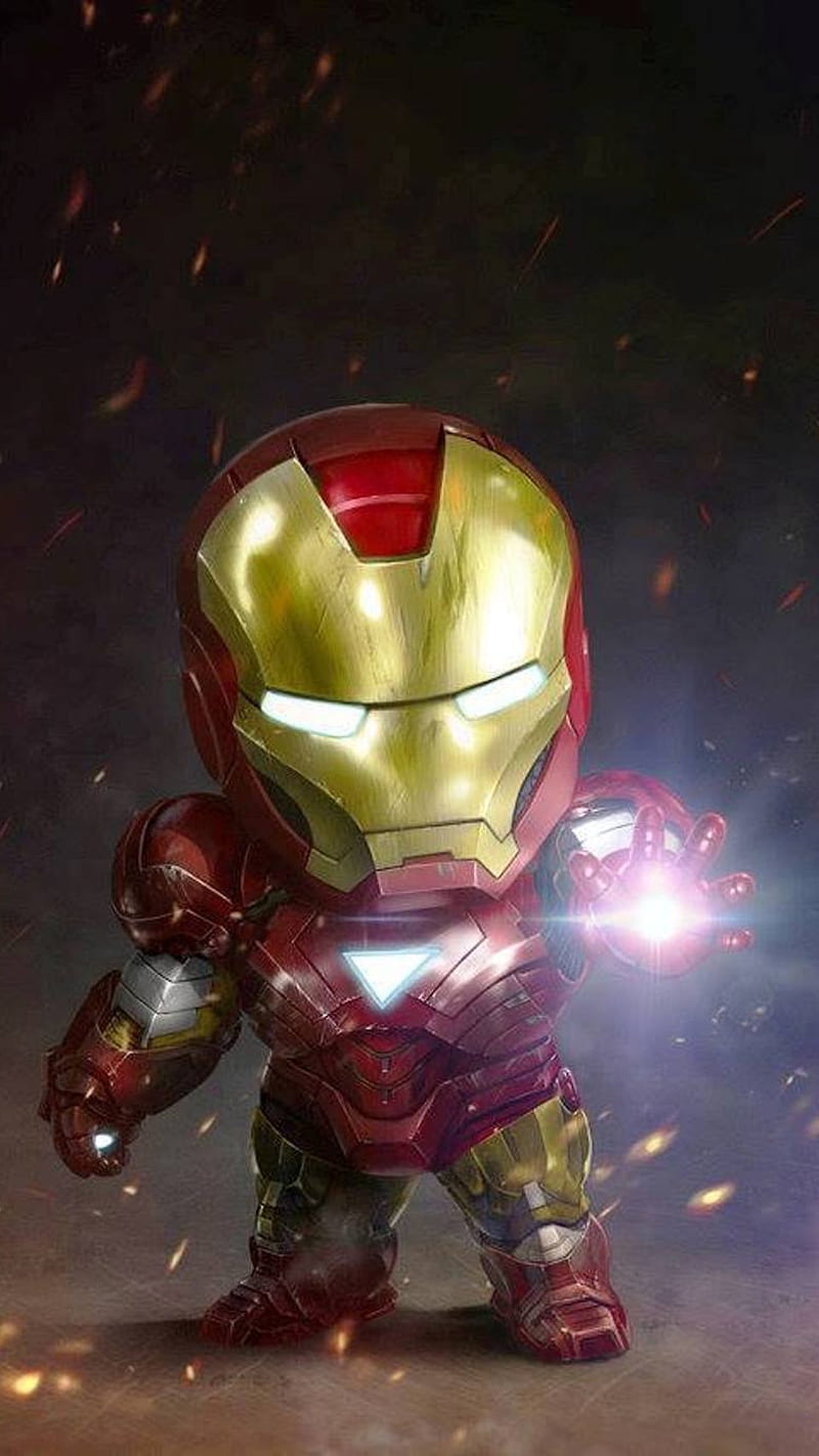 IronMan Mini, ironman, mini, toys, HD phone wallpaper