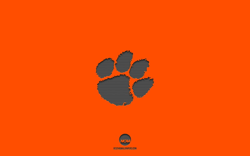 camo clemson logo clipart