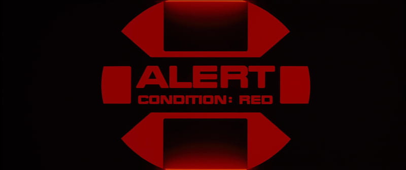 Red Alert, alert, star trek, movie, scifi, tv, HD wallpaper