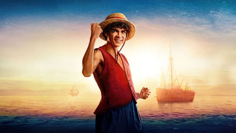 Inaki Godoy As Luffy In One Piece 2023, one-piece, tv-shows, netflix ...