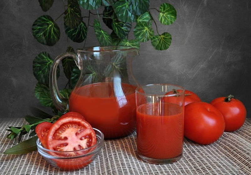 *** Tomatoes juice ***, tomatoes, drink, food, bazil, HD wallpaper