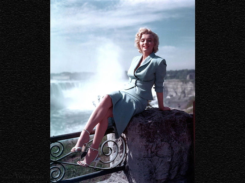 Marilyn Monroe07, bus stop, niagara, Marilyn Monroe, seven year itch, HD wallpaper