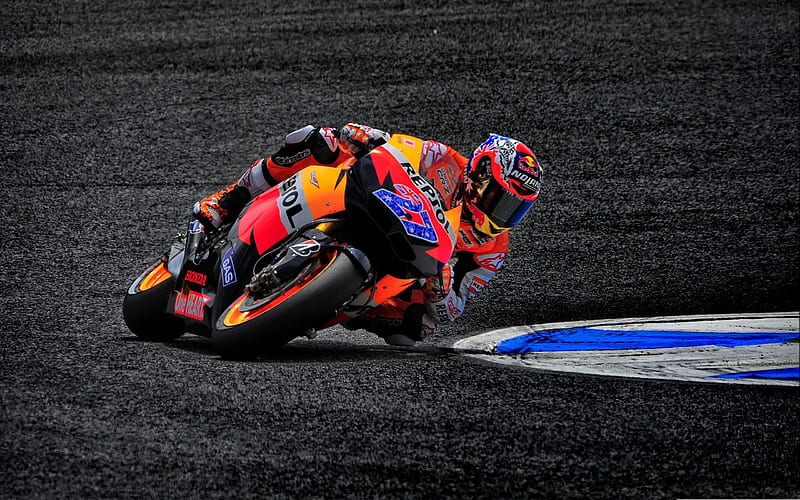 Honda repsol-Motorcycle racing, HD wallpaper