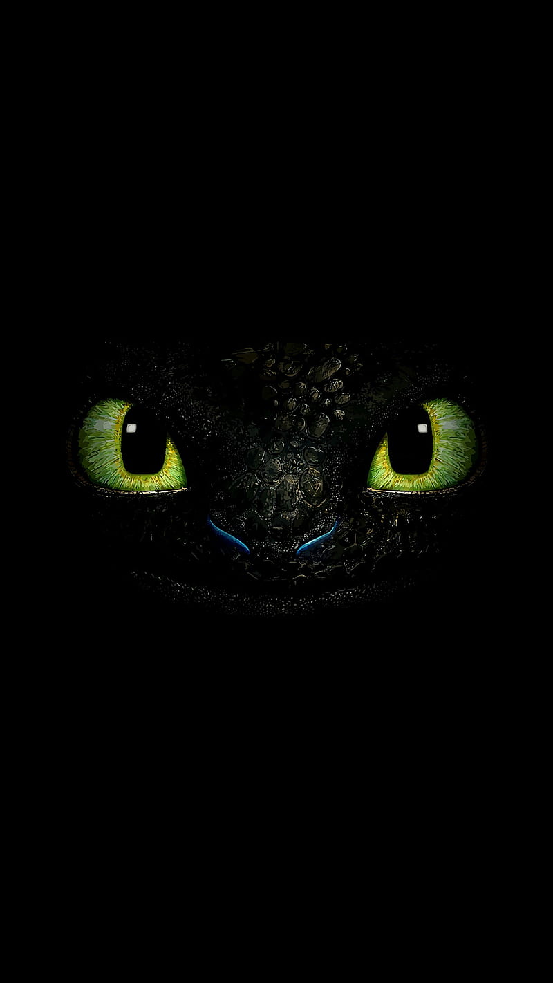 Toothless, how, train, dragon, eyes, dragons, movies, HD phone wallpaper