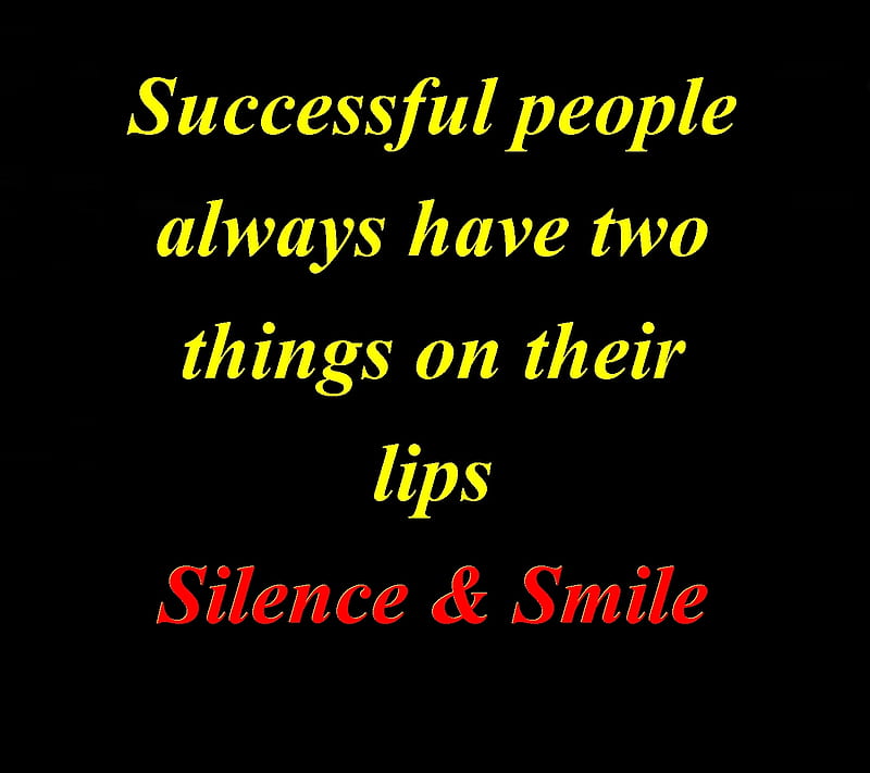 SILENCE AND SMILE, fet, rrfg, HD wallpaper