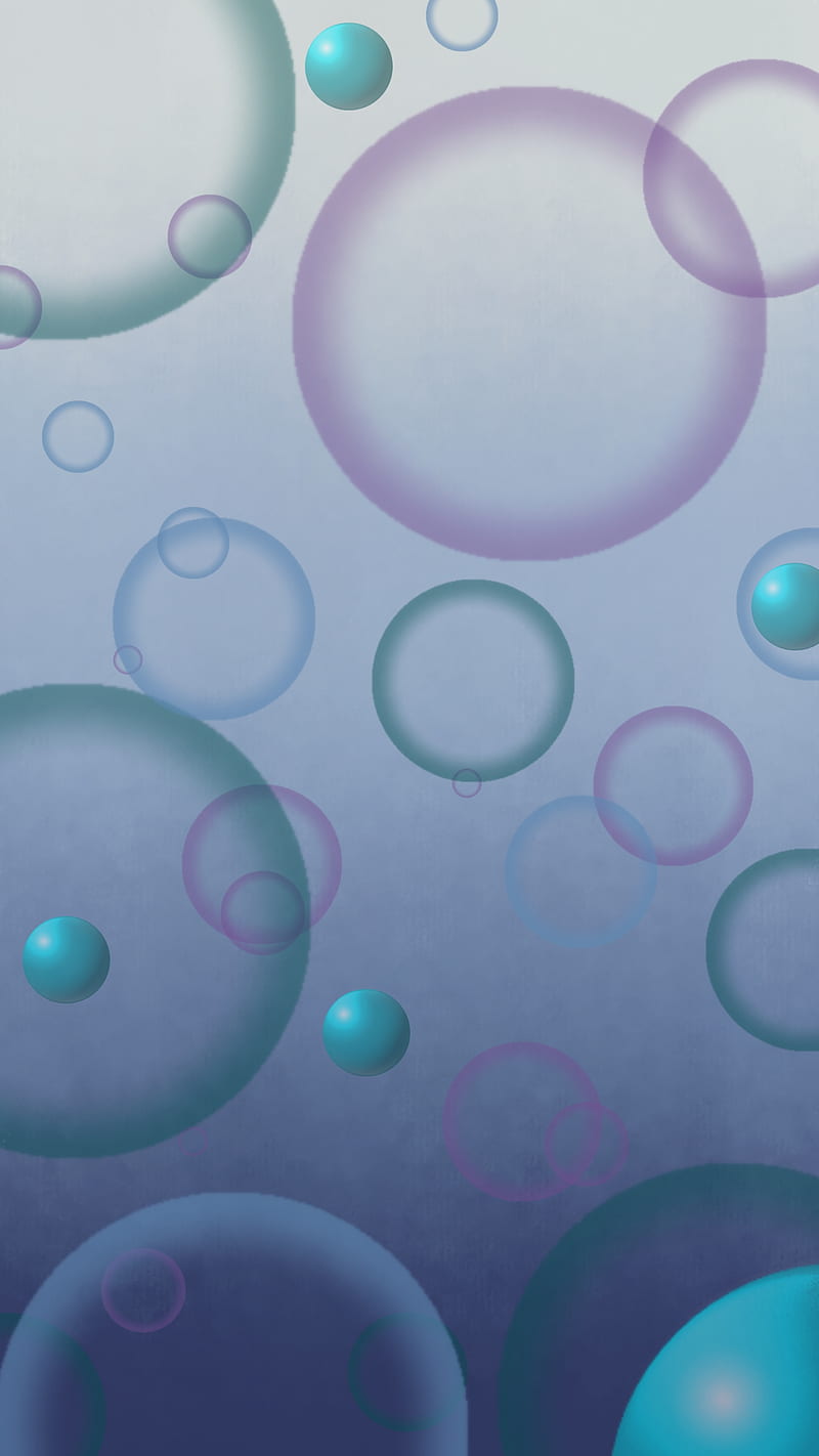 Burbujas en azul, básico, burbuja, fresco, morado, simple, Fondo de pantalla  de teléfono HD | Peakpx