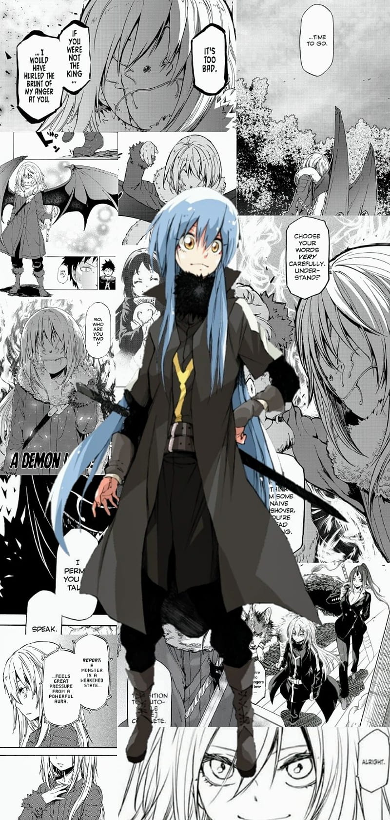 Anime Tensei Shitara Slime Datta Ken Rimuru Tempest Fronha