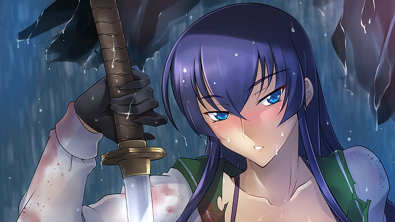 H.O.T.D. (Highschool of the Dead) - The art from the previous picture. Oh  Saeko 💔