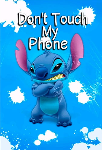 Dont touch my phone, cute, multicolored, pink, HD phone wallpaper | Peakpx