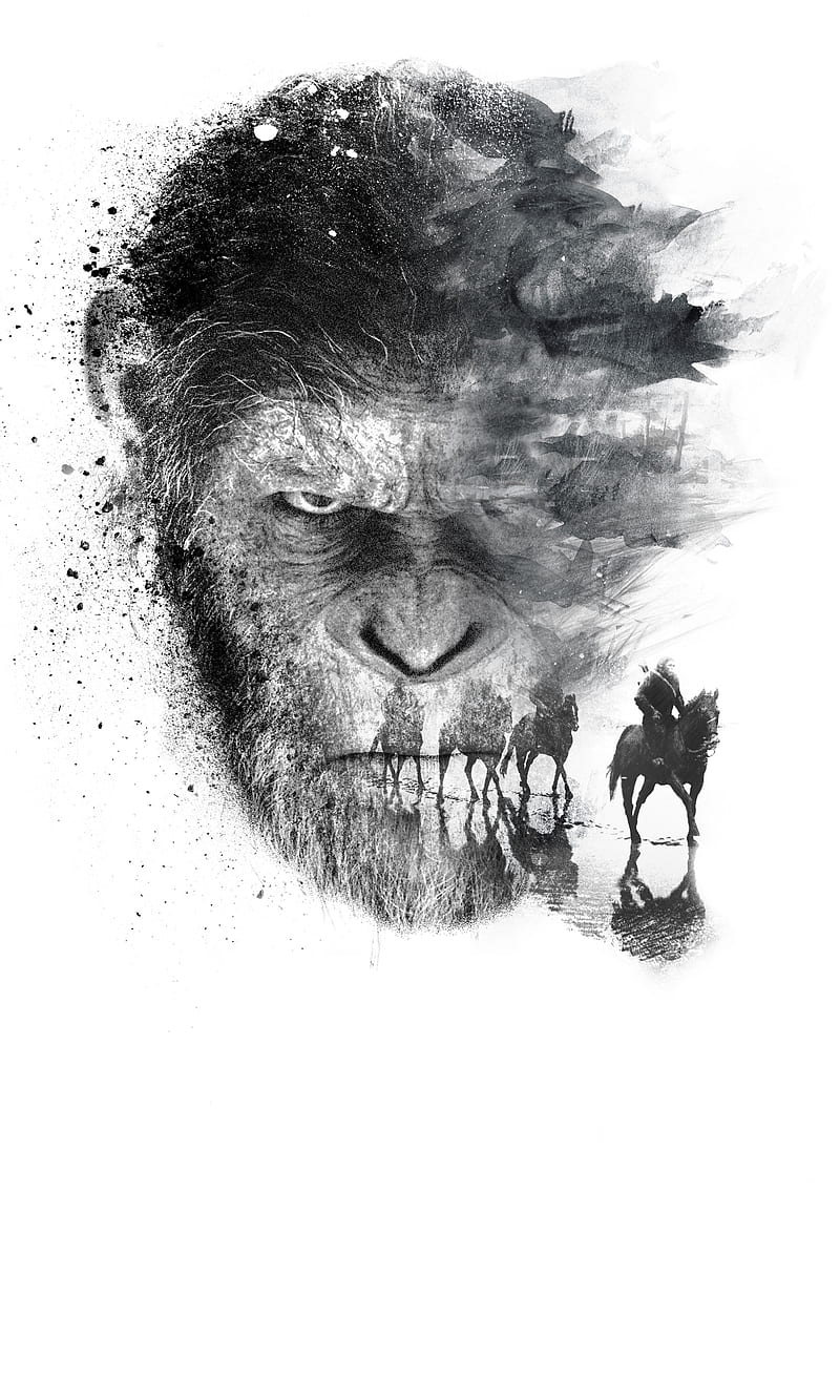 Planet of the Apes, movie, poster, HD phone wallpaper