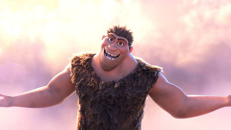 Movie, The Croods: A New Age, Grug (The Croods), HD wallpaper