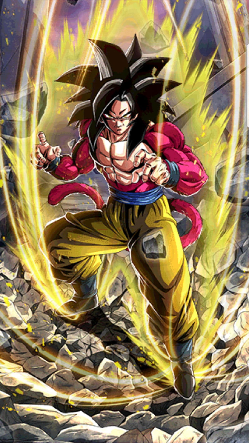 SSJ Goku, dragon ball gt, dragon ball legends, HD phone wallpaper