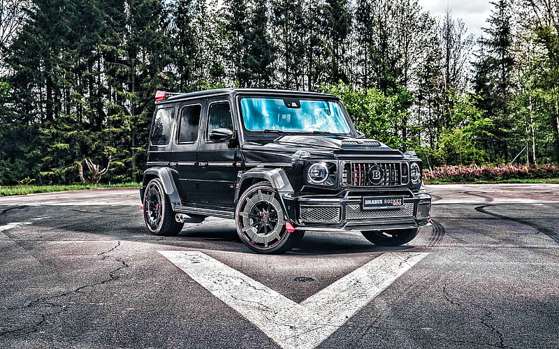 Brabus 900 Rocket Edition 21 Front View Exterior Mercedes Amg G63 Tuning G63 Hd Wallpaper Peakpx