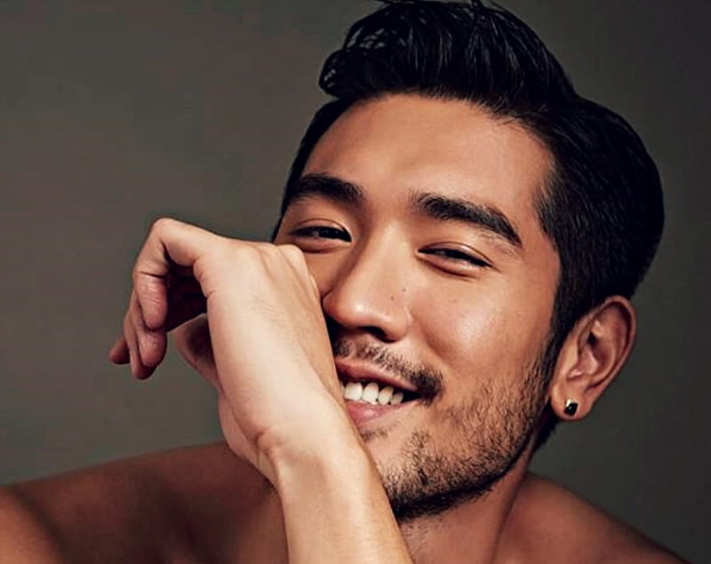 Godfrey Gao, male, hand, asian, smile, man, actor, HD wallpaper | Peakpx