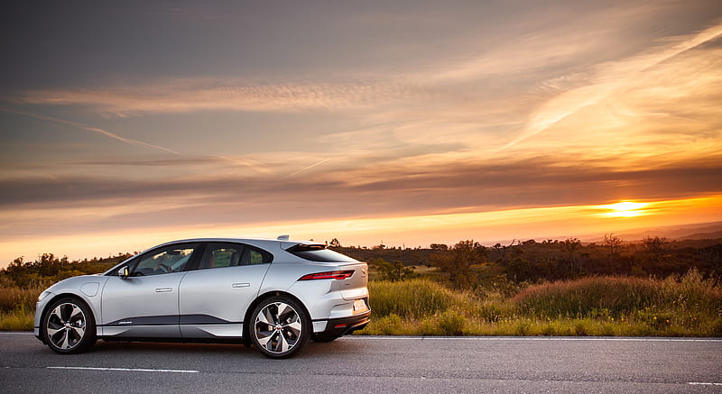 2019 Jaguar I-PACE (Silver) - Side , car, HD wallpaper