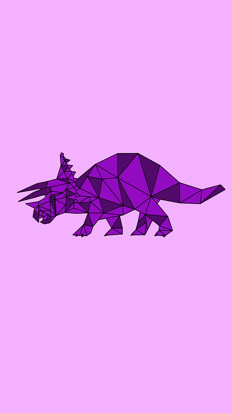 Cool Triceratops, DimDom, Dino, Dinosaur, Dinosaurs, cute, pattern,  patterns, HD phone wallpaper | Peakpx
