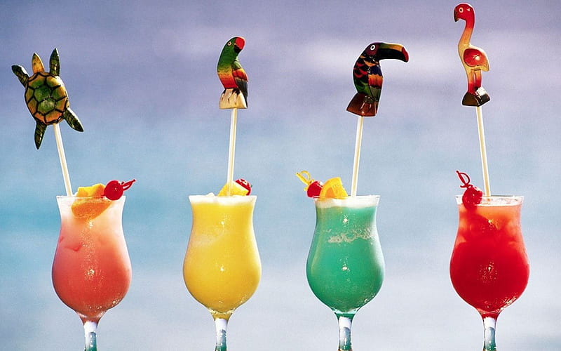 Cocktail, glass, cool, tail, cock, drink, HD wallpaper