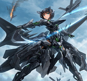 Android Mecha Anime Girl Mobile Phone Backgrounds, anime feminino android  Papel de parede de celular HD