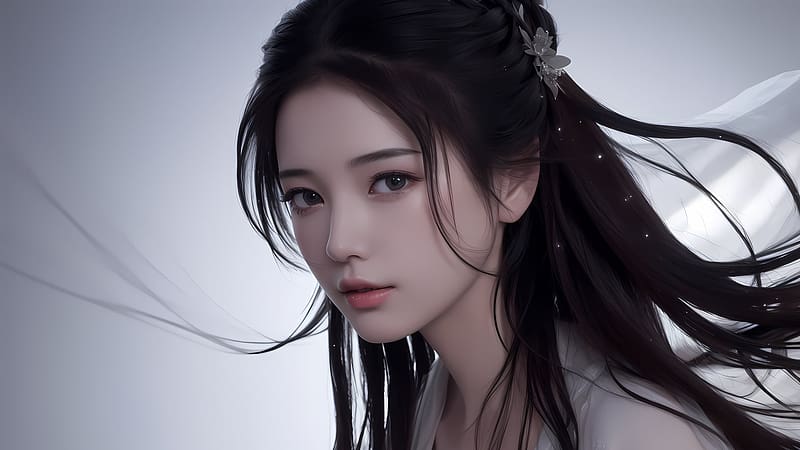 Fantasy Girl Face Girl Fantasy Asian Princess Hd Wallpaper Peakpx