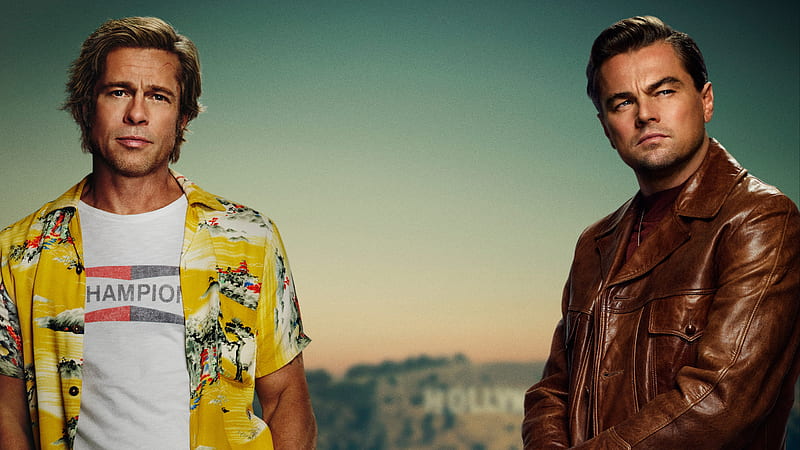 Once Upon A Time In Hollywood, Brad Pitt, Leonardo DiCaprio, HD wallpaper