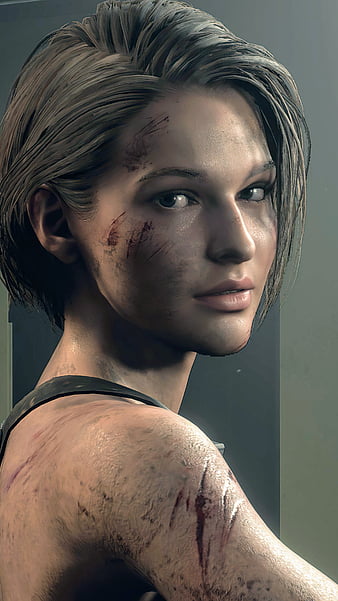 Download Jill Valentine, The Resilient Heroine From Resident Evil Series  Wallpaper