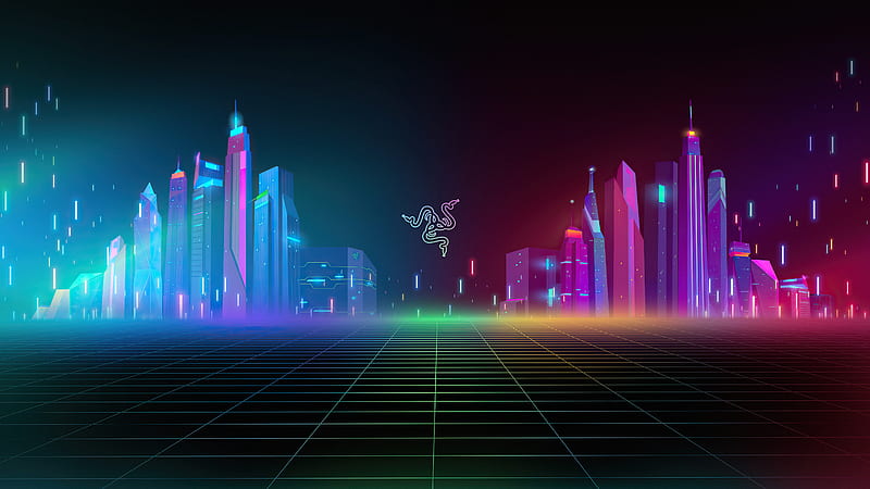 Technology, Razer, Building, City, Logo, HD wallpaper