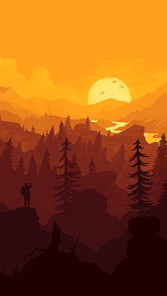 Firewatch Blue []: HD wallpaper | Pxfuel