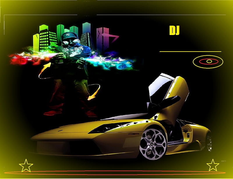 DJ LOGO, logo, HD wallpaper | Peakpx