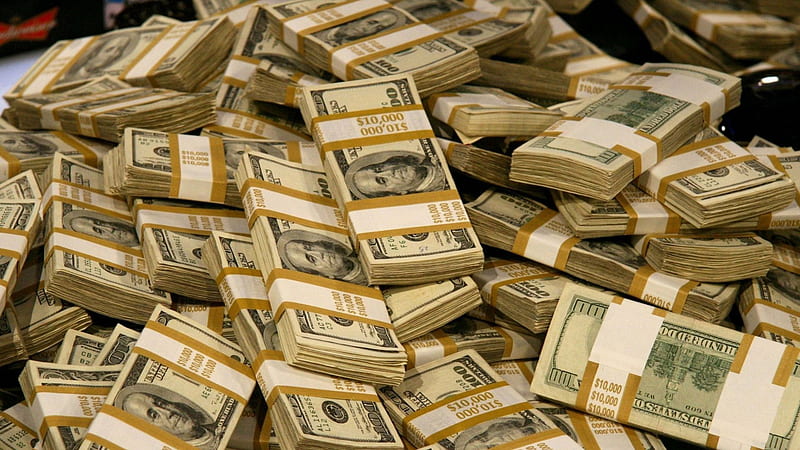 Bundles Of Dollars Money, HD wallpaper