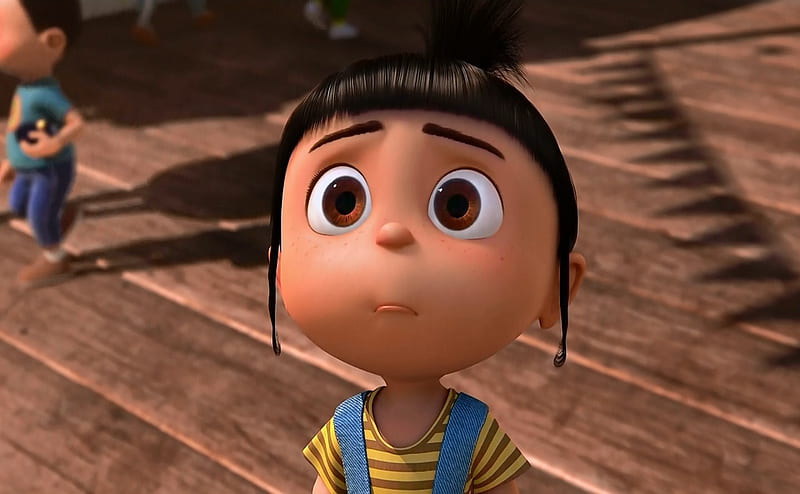 Despicable Me Agnes And Minions HD wallpaper