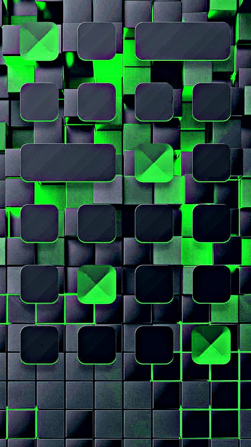 Neon wall, essential, green, love, low, minimal, minimalism, mix, phone, pink, simple, HD phone wallpaper