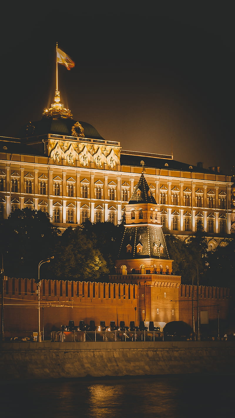 Kremlin, moscow, russia, HD phone wallpaper