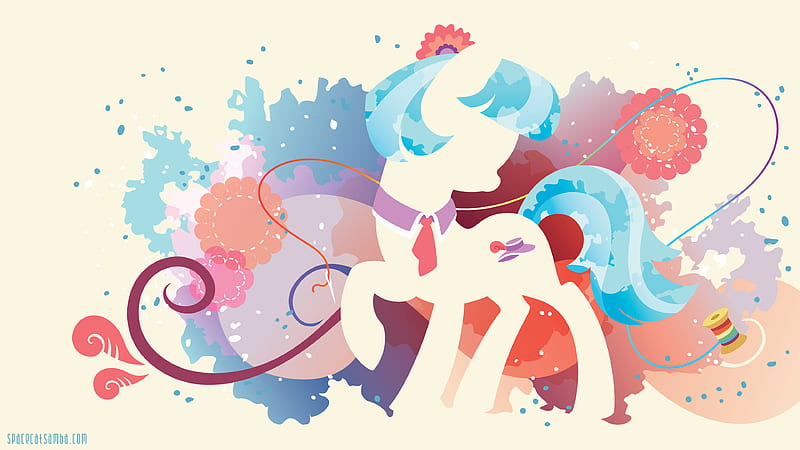My Little Pony, My Little Pony: Friendship is Magic, Coco Pommel , Minimalist, HD wallpaper