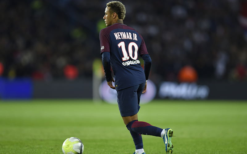 Neymar Jr, match, PSG, soccer, football stars, Ligue 1, Paris Saint-Germain, footballers, Neymar, HD wallpaper
