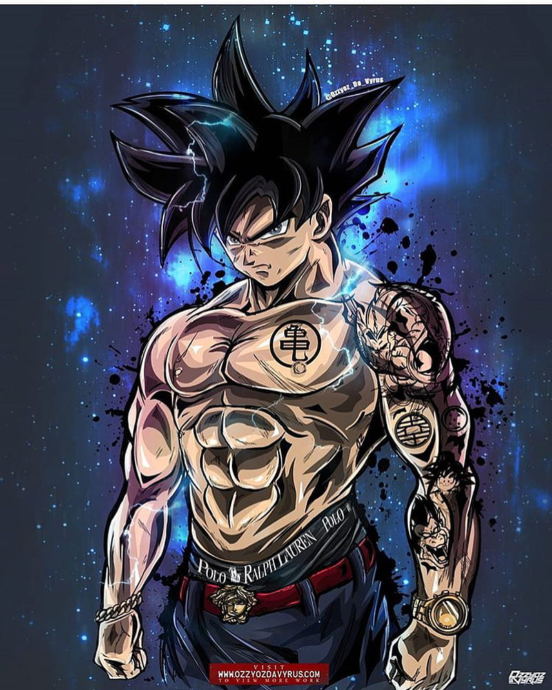 iPhoneXpaperscom  iPhone X wallpaper  bc55dragonballgoku blueartillustrationanime